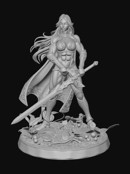 3D model for Warrior Elegance