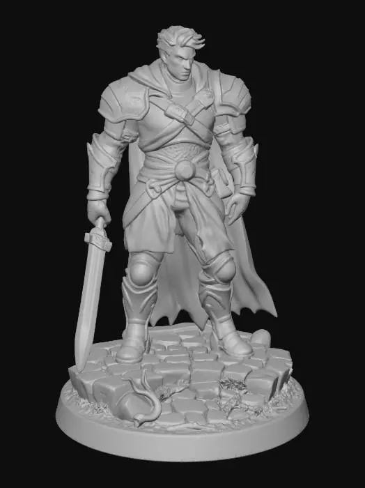 3D model for Paladin's Stand