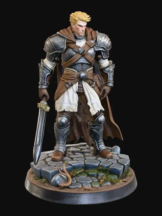 3D model for Paladin's Stand