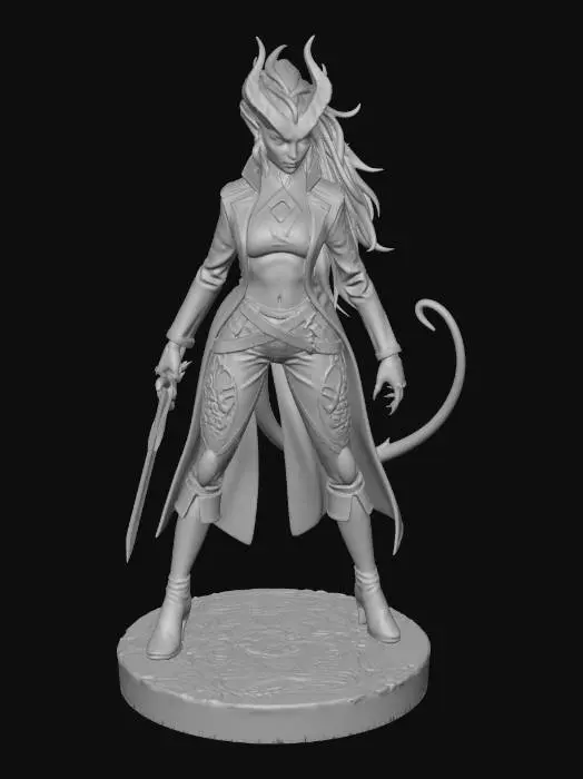 3D model for Cambion Rogue