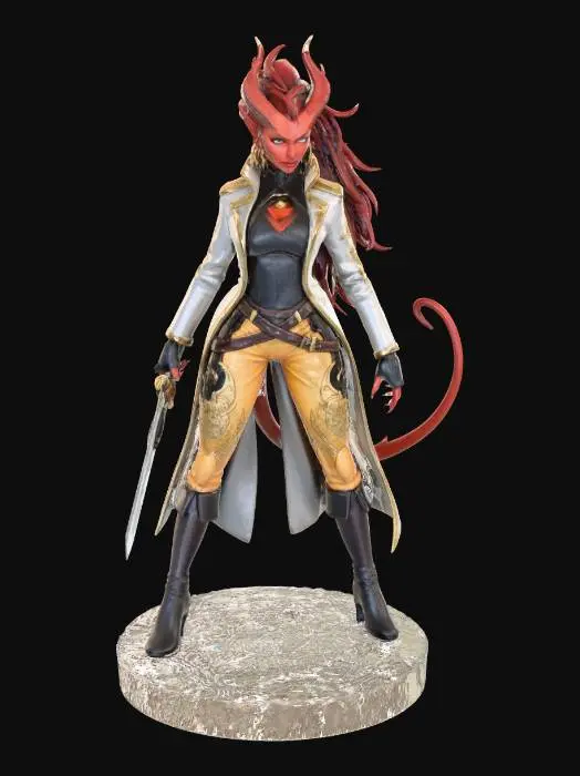 3D model for Cambion Rogue