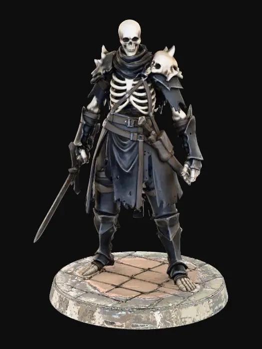 3D model for Skeleton Leader