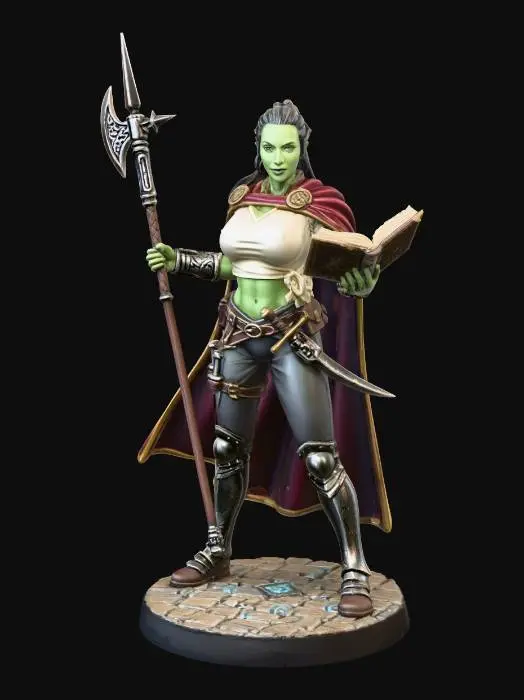 3D model for Female Vaellkin 2