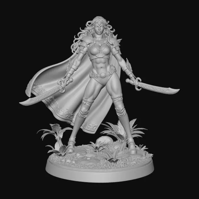 3D model for Warrior in Focus