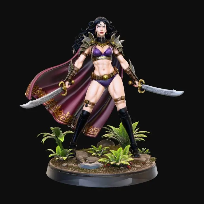 3D model for Warrior in Focus