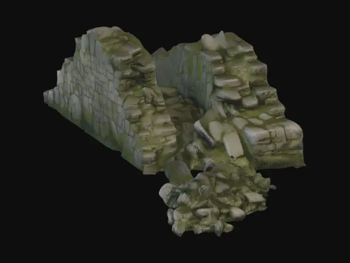 3D model for Moongate Double Walls
