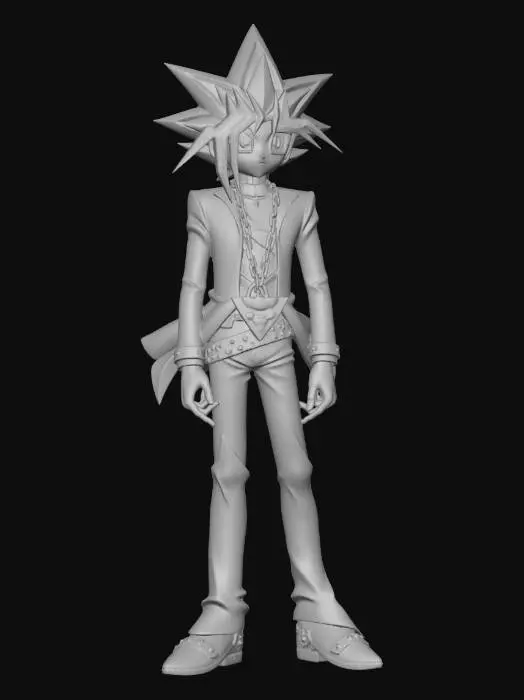 3D model for Yami Yugi
