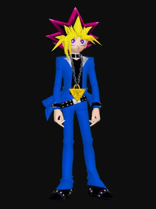 3D model for Yami Yugi