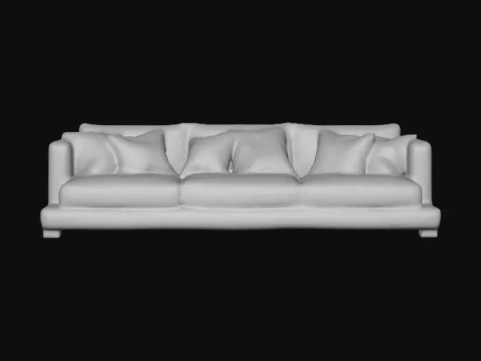 3D model for Cozy Sofa Retreat