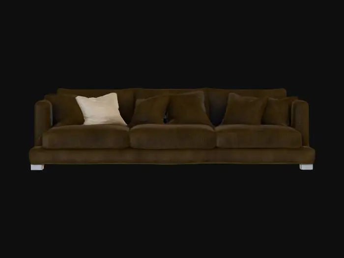 3D model for Cozy Sofa Retreat