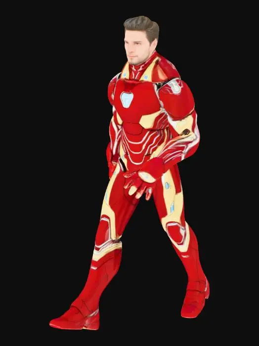 3D model for Armored Hero Replica