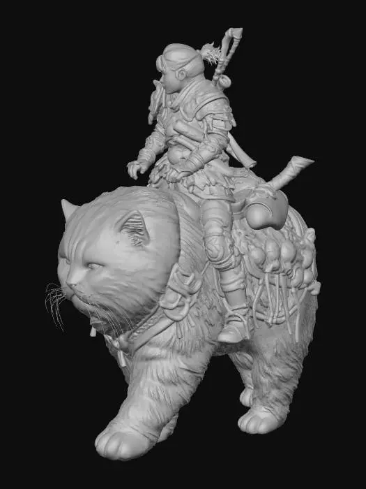 3D model for Frostbound Travelers