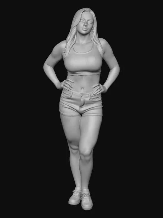 3D model for Confidence in White