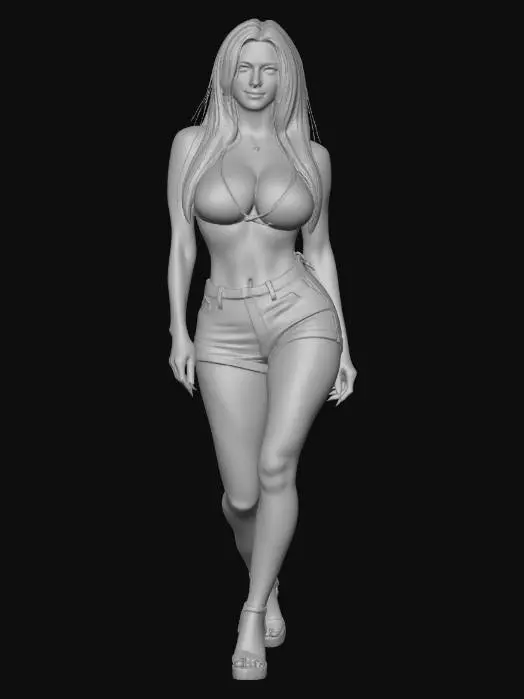 3D model for Sunkissed Stroll