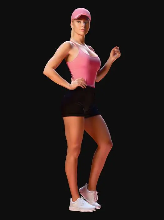 3D model for Pink Power in Motion