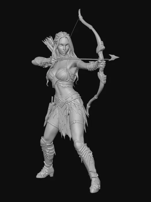 3D model for Luminara Arcweaver