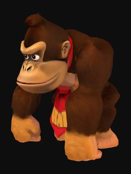 3D model for Donkey Kong