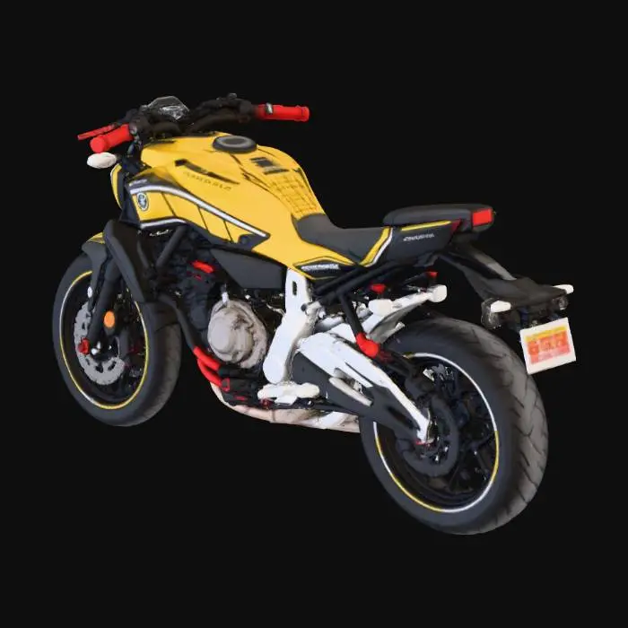 3D model for Golden Speedster