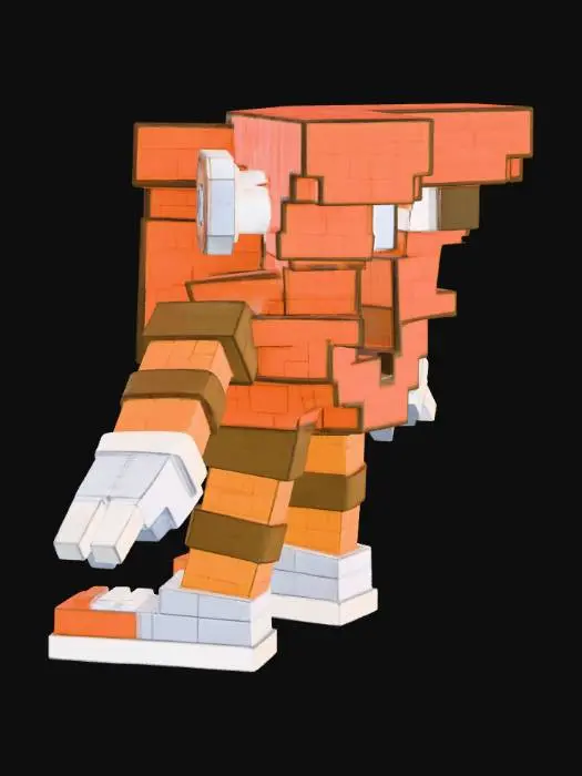 3D model for j brainrot