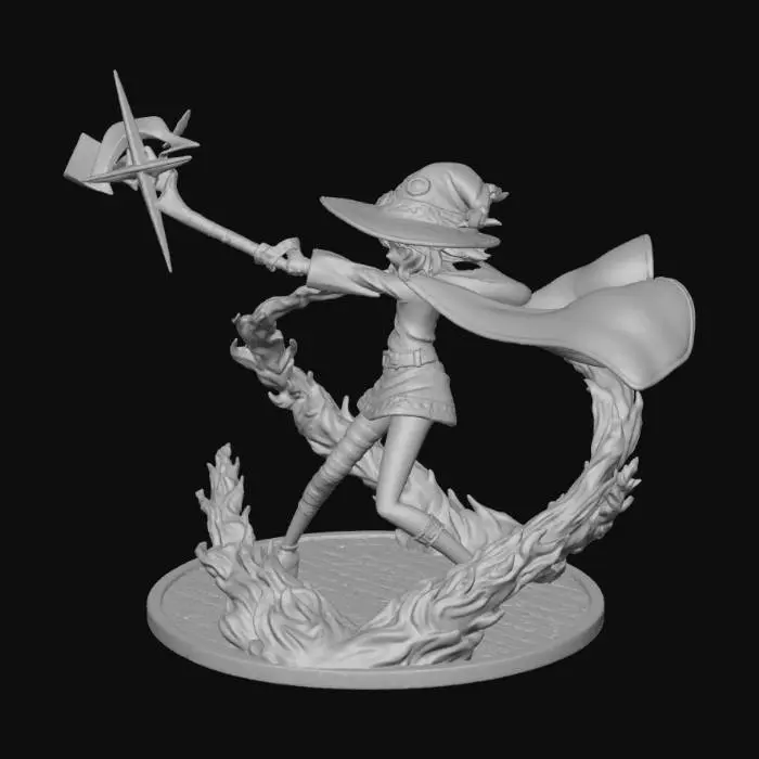 3D model for Mage's Fiery Spell