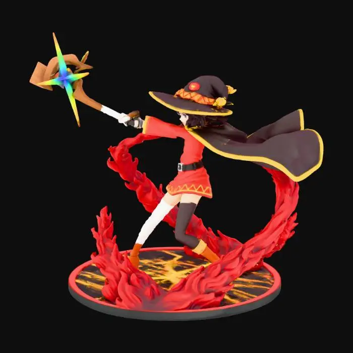 3D model for Mage's Fiery Spell