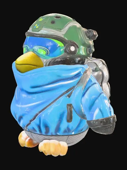 3D model for Adventure Penguin