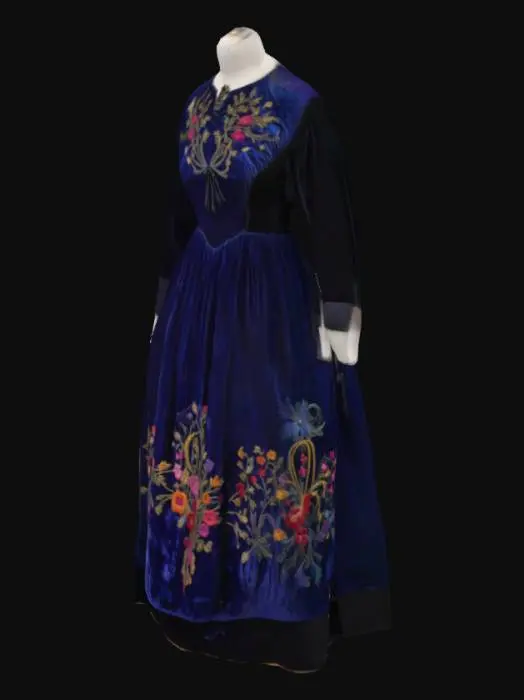 3D model for Traditional Embroidered Dress