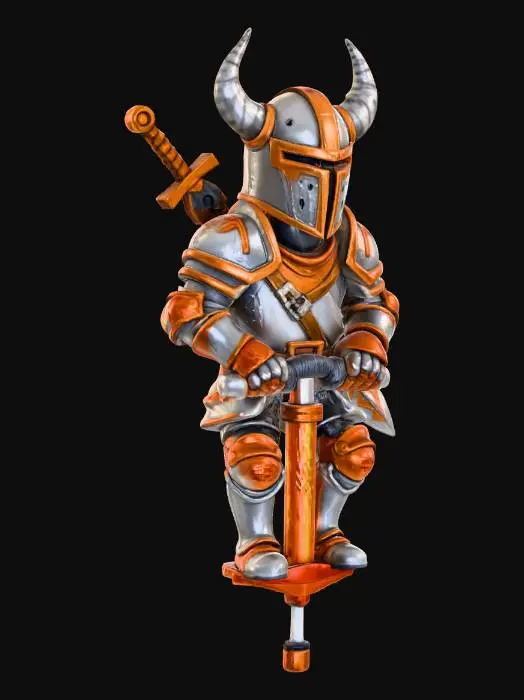 3D model for Jumping Knight Adventure