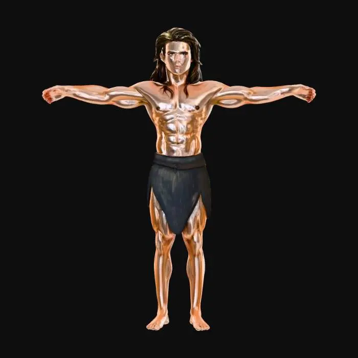 3D model for Tarzan (ERB Archetype)