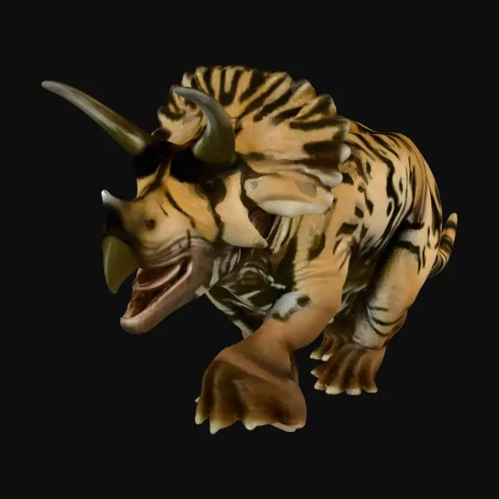 3D model for Triceratops