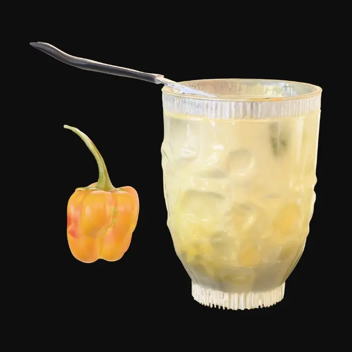 3D model for Spicy Refreshment