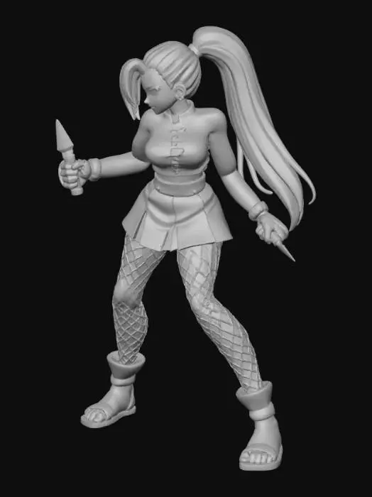 3D model for Kunai Warrior