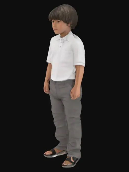 3D model for Boy in Sunlight