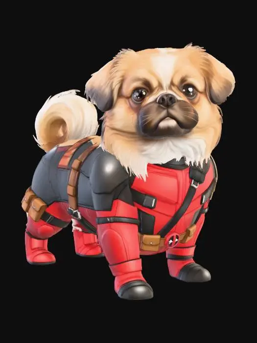 3D model for Super Pup Hero
