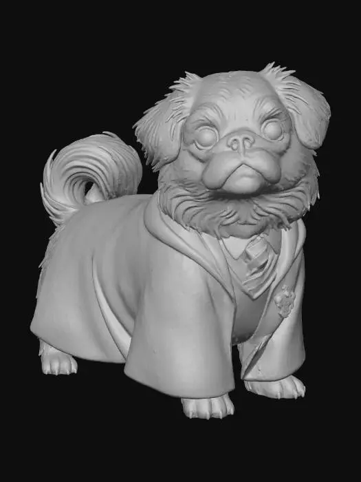 3D model for Wizard Pupda