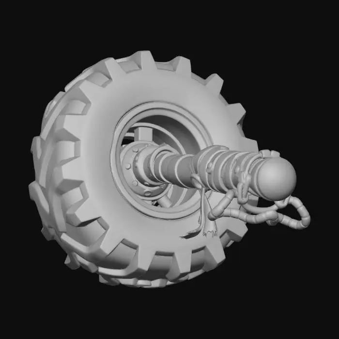 3D model for Thunderwheel