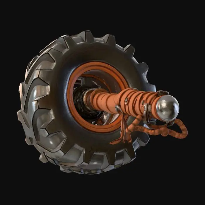 3D model for Thunderwheel