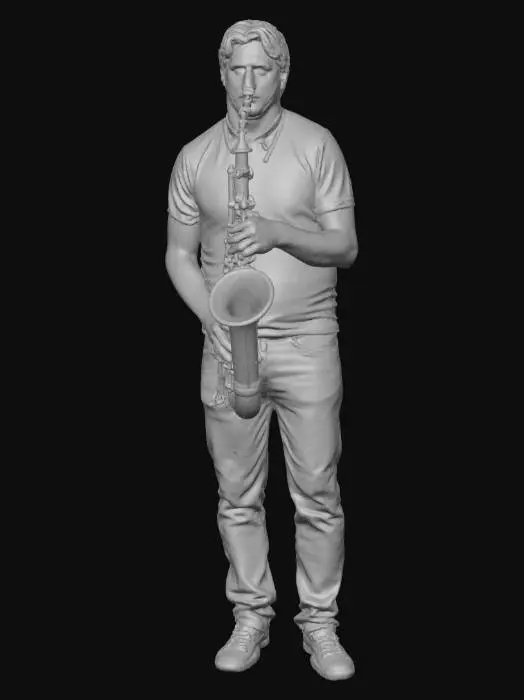 3D model for Saxophone Serenade