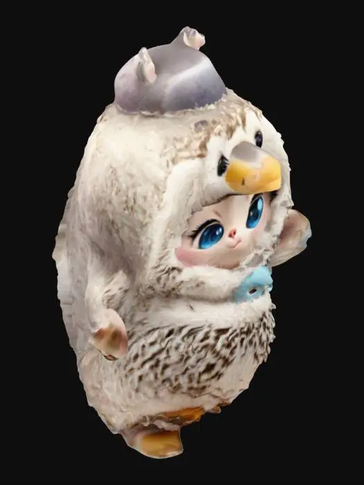 3D model for Owl Cozy Cuddle