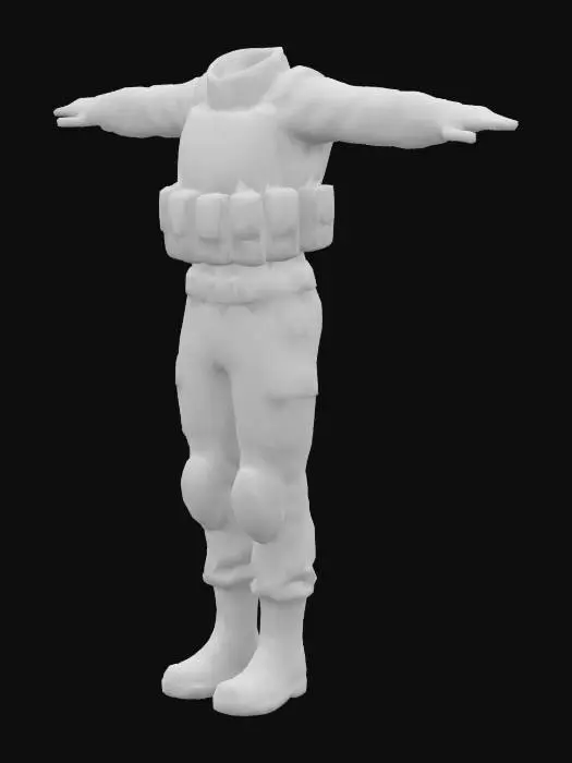 3D model for Tactical Gear Display