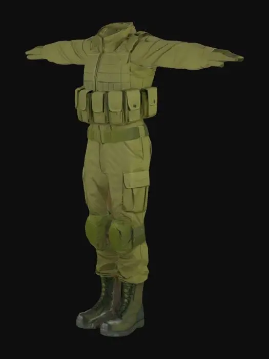 3D model for Tactical Gear Display