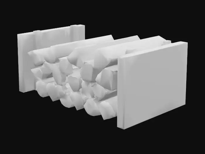 3D model for Stacked Firewood