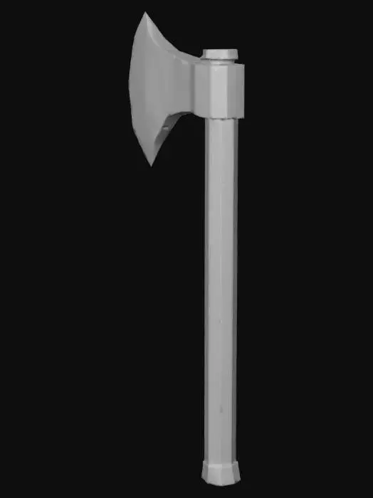 3D model for Battle Axe