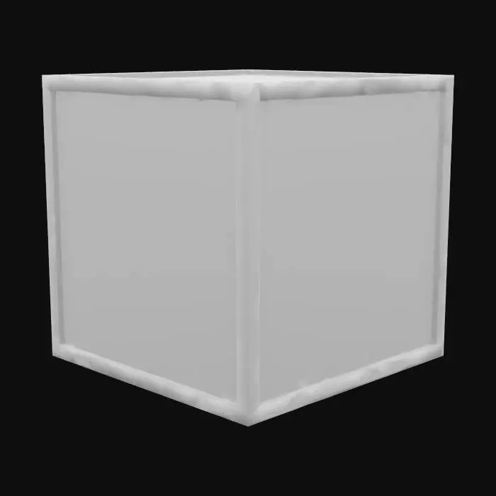 3D model for Wooden Crate