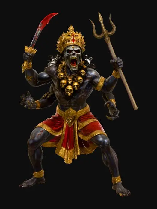 3D model for Rakthavira, Hindu #villain#