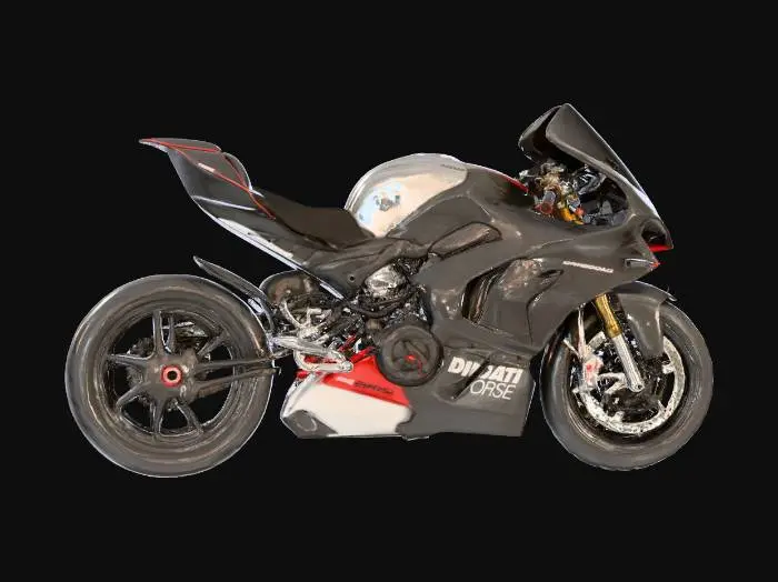 3D model for Motorcycle Elite