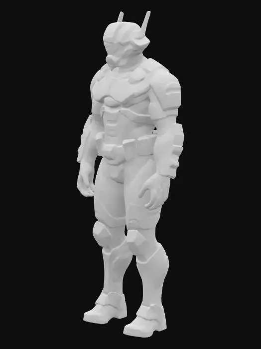 3D model for Cybernetic Guardian