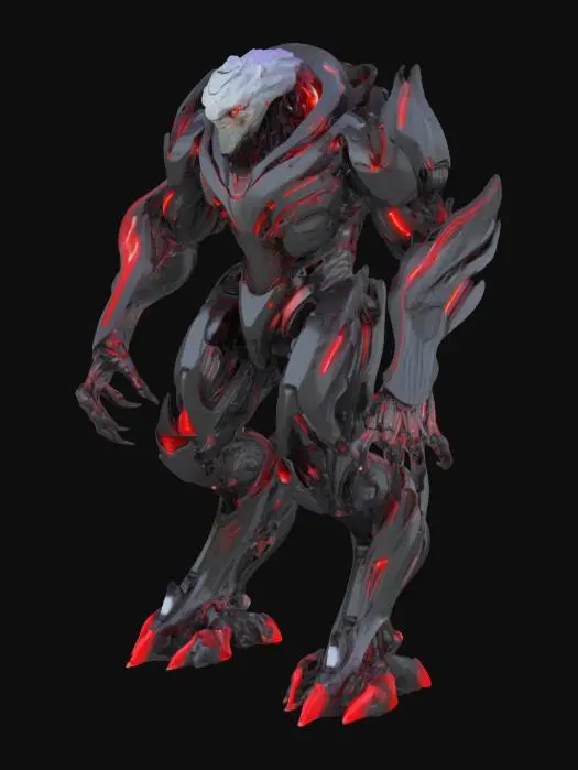 3D model for Alien War Machine