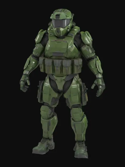 3D model for Armored Sentinel