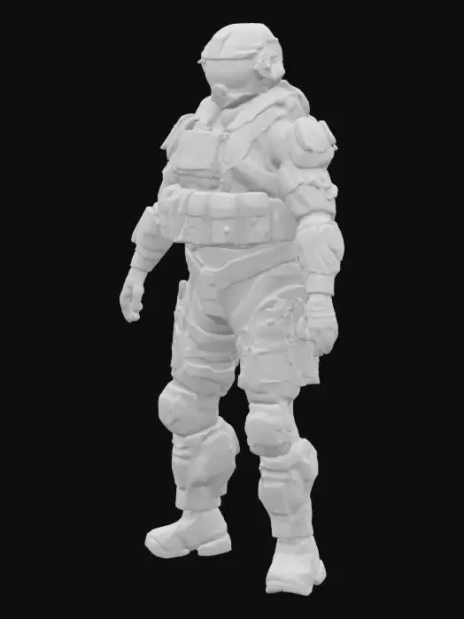 3D model for Armored Sentinel